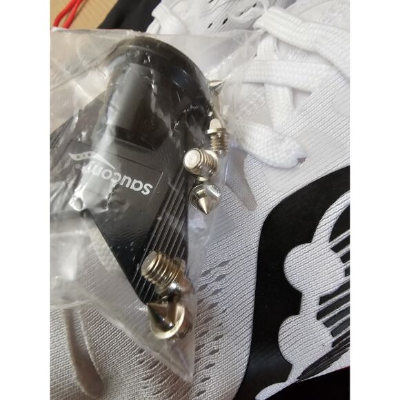 Saucony Endorphin 3, Spikes, Track, Running Shoes, S29070-2 Slate Mens Size 12.5 - Picture 6 of 12